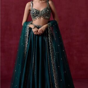 Elegant Teal Maxi Dress